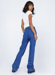 Princess Polly High Rise  Cannes Flare Denim Jeans