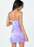 Princess Polly   Twirl Mini Dress Purple