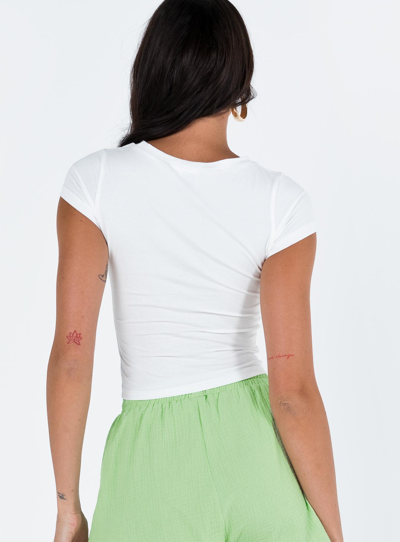 product Princess Polly Sleeveless High Neck  Lefler Top White