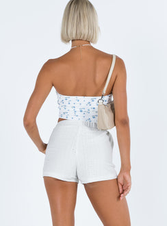 Lavoie Shorts White Princess Polly high-rise 