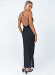 Princess Polly Sweetheart Neckline  Hudson Maxi Dress Black