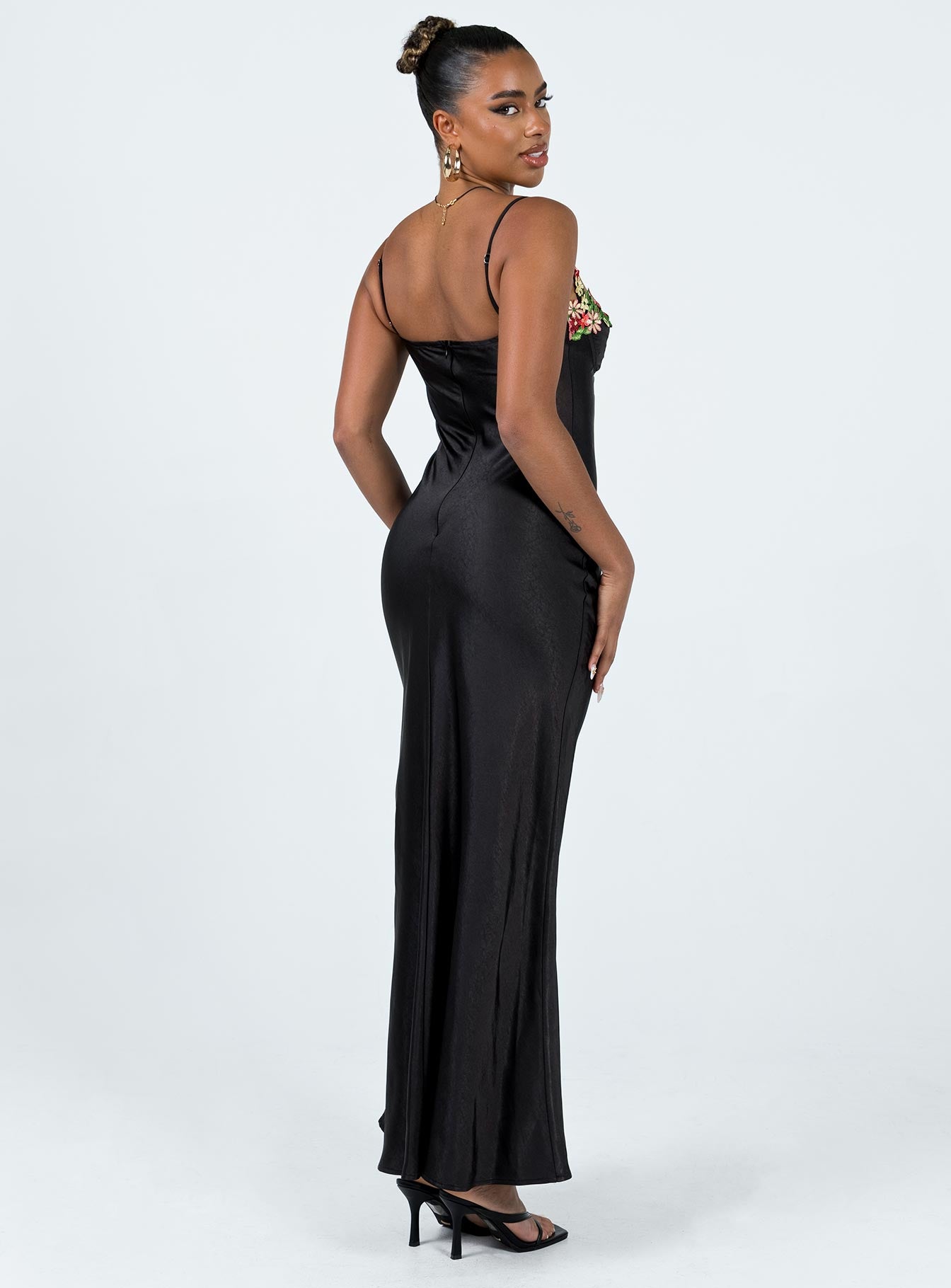 Kenzie Maxi Dress Black | Princess Polly Kenzie Maxi Dress Black | Princess Polly