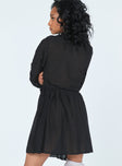 Princess Polly   Chiara Mini Dress Black