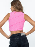 Leavy Top Pink
