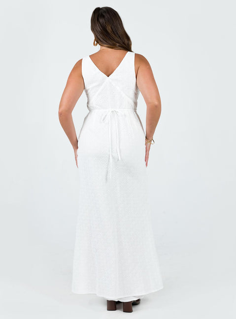Nellie Maxi Dress White | Princess Polly Nellie Maxi Dress White | Princess Polly