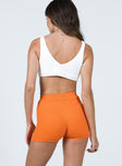 Skylar Bike Shorts Orange