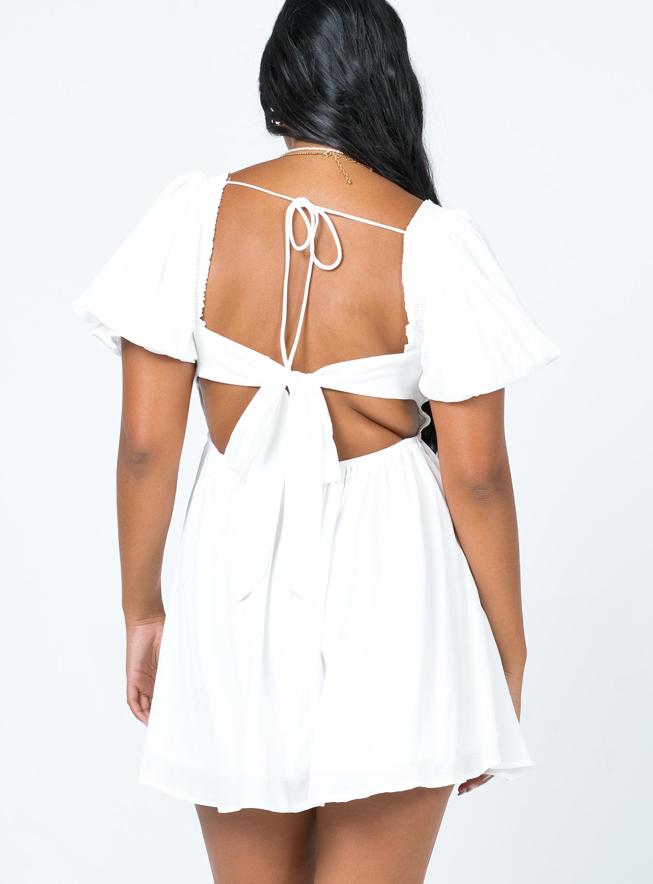 Dani Mini Dress White | Princess Polly Dani Mini Dress White | Princess Polly