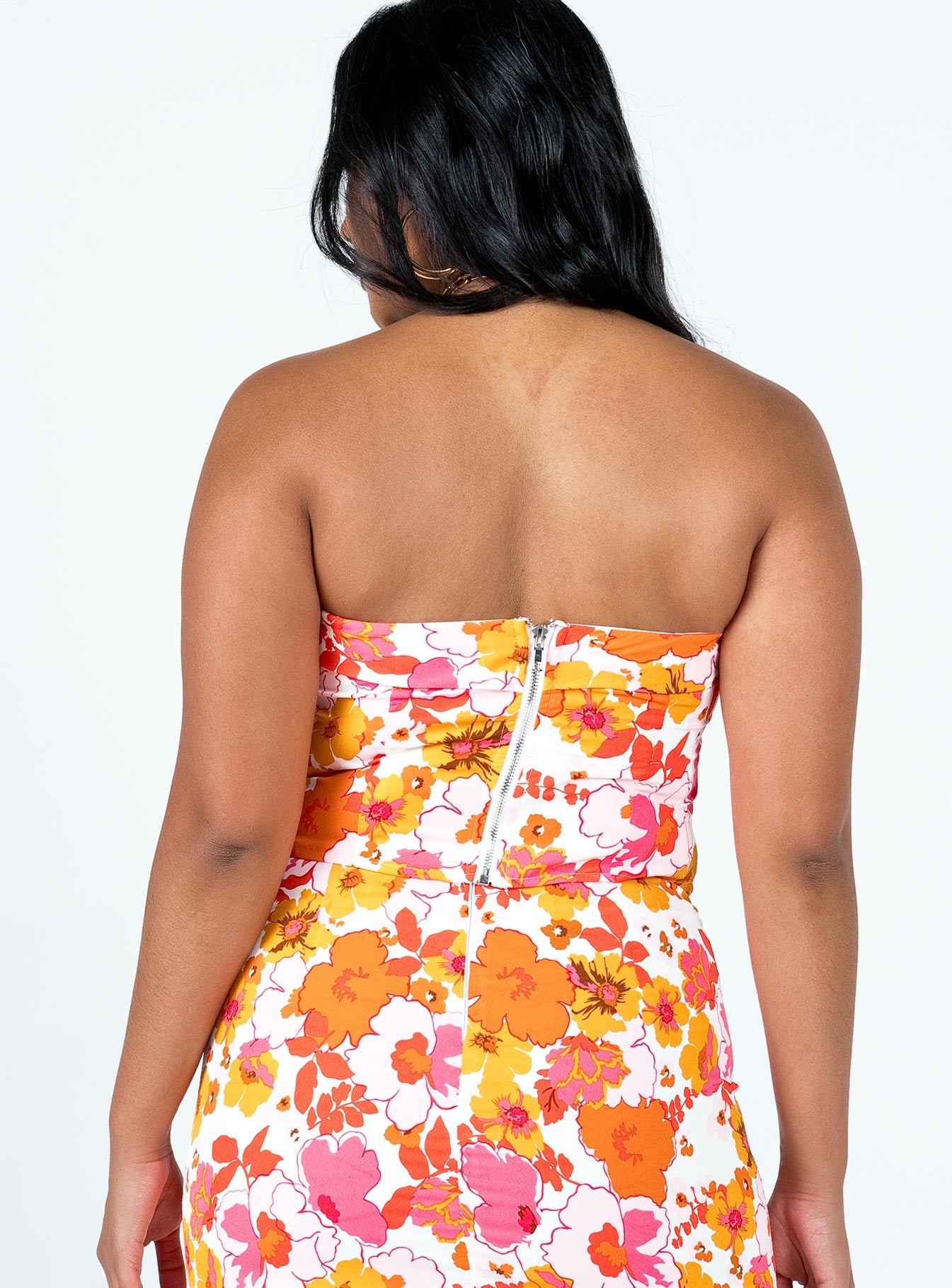 product Princess Polly Sleeveless Asymmetric Neckline  Chadwick Top Pink Floral