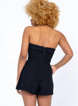 Gianna Romper Black