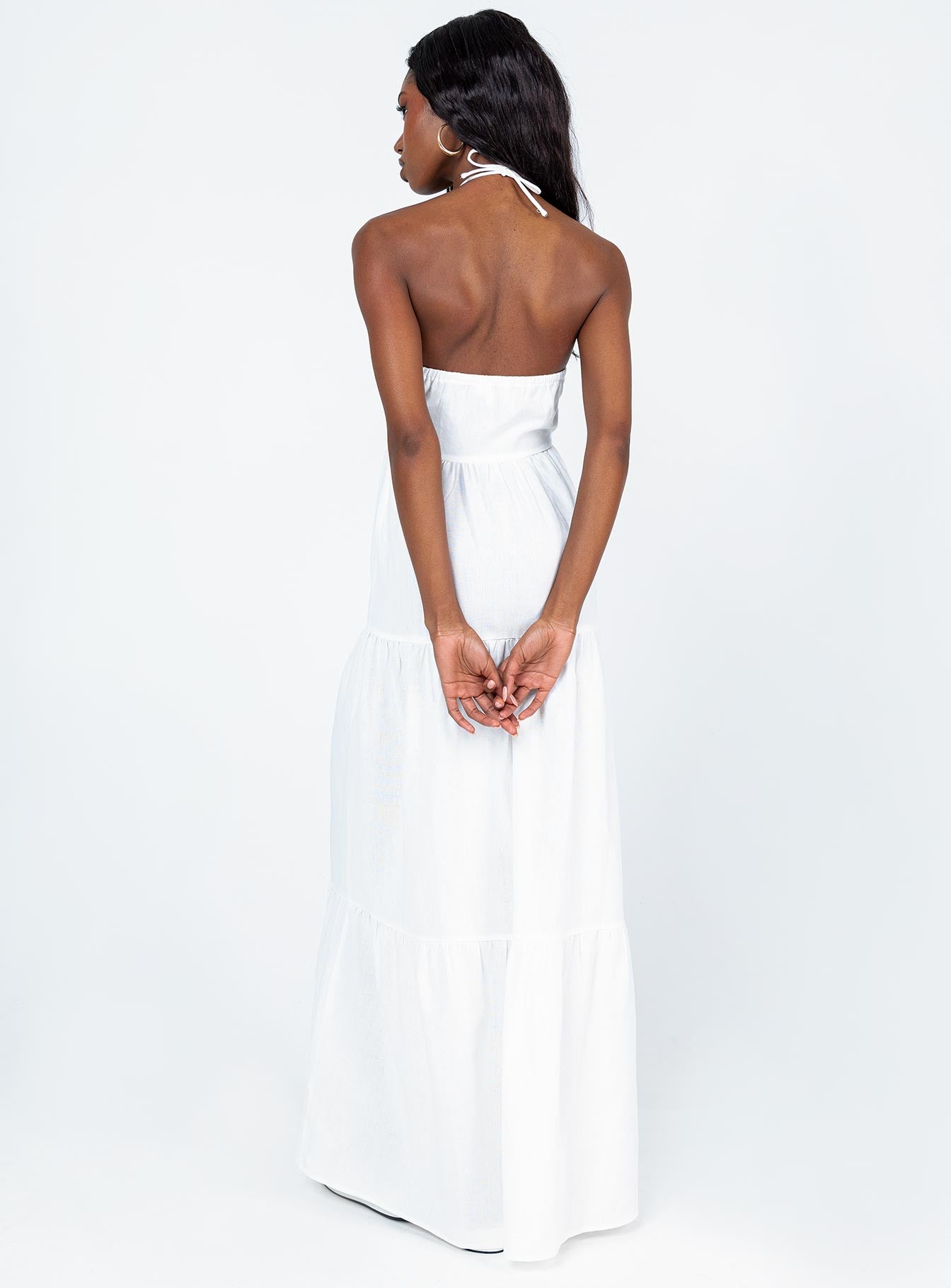 Lincoln Maxi Dress White Lincoln Maxi Dress White