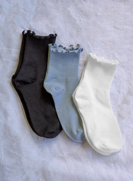 Ronaldi Sock Set Blue / White / Black