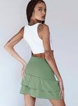Lillie Mini Skirt Green
