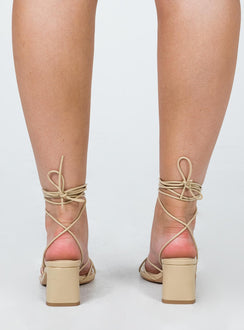 The Calile Heels Beige