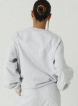 Jagger & Stone Vintage Oversized Sweatshirt Grey Princess Polly  long 