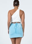 Maisie Mini Skirt Blue