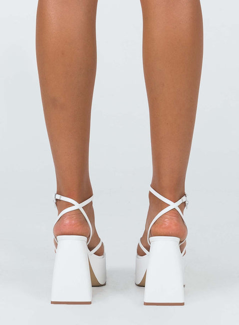 Windsor Smith Heaven Platform Heel White