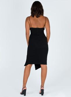 back view of model wearing Princess Polly Aero Midi Dress 