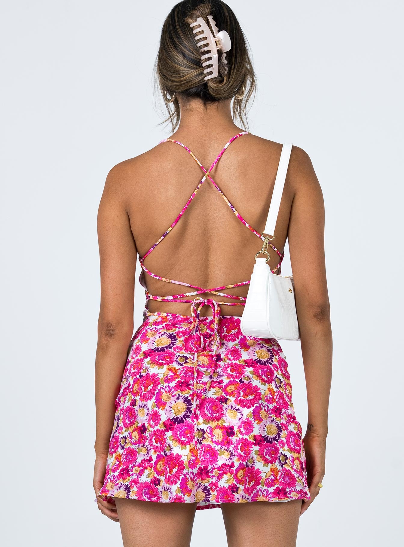 celena mini dress pink Celena Mini Dress Pink