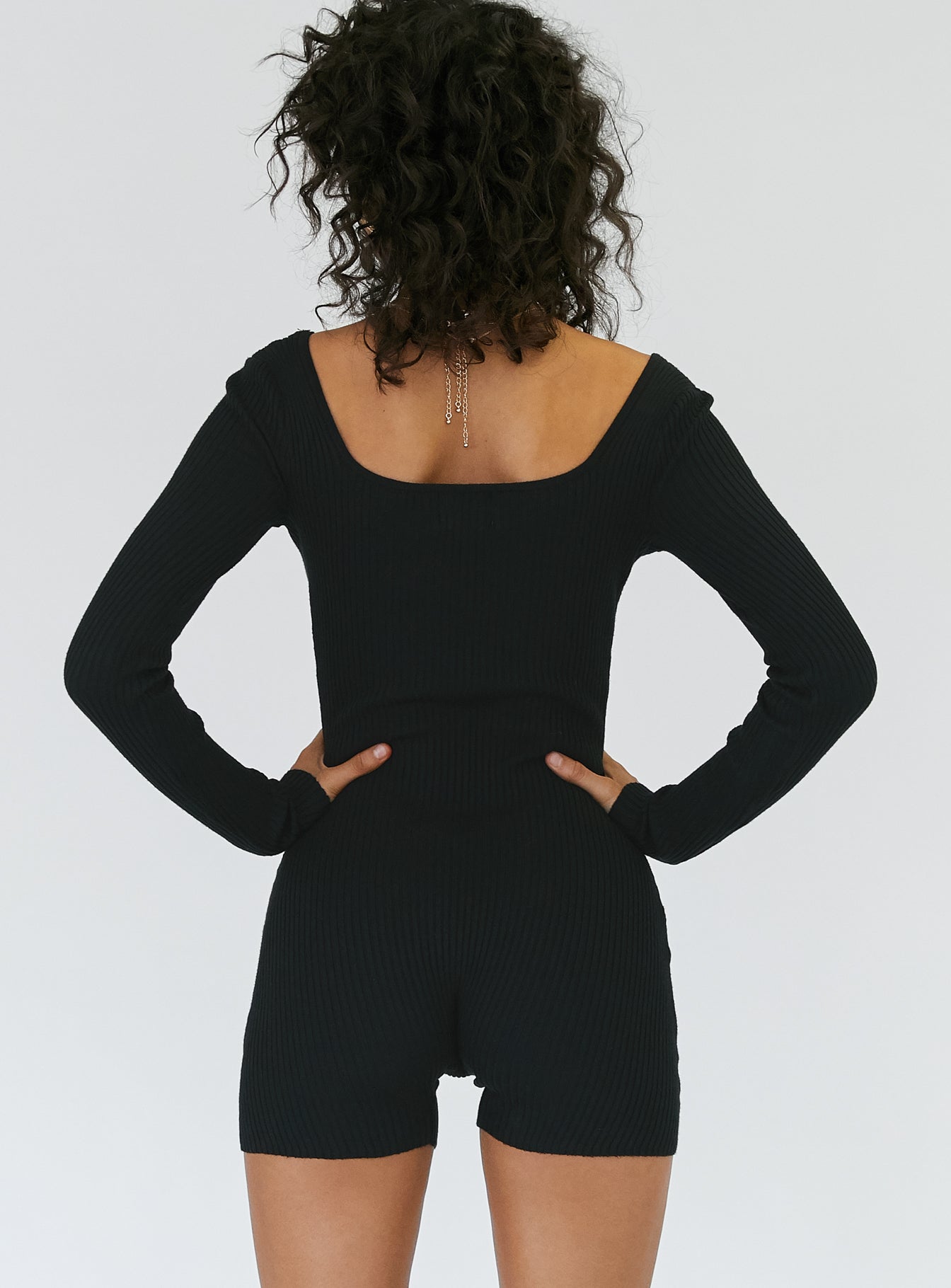 Jaden Romper Black
