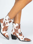 Molly Western Cow Boot