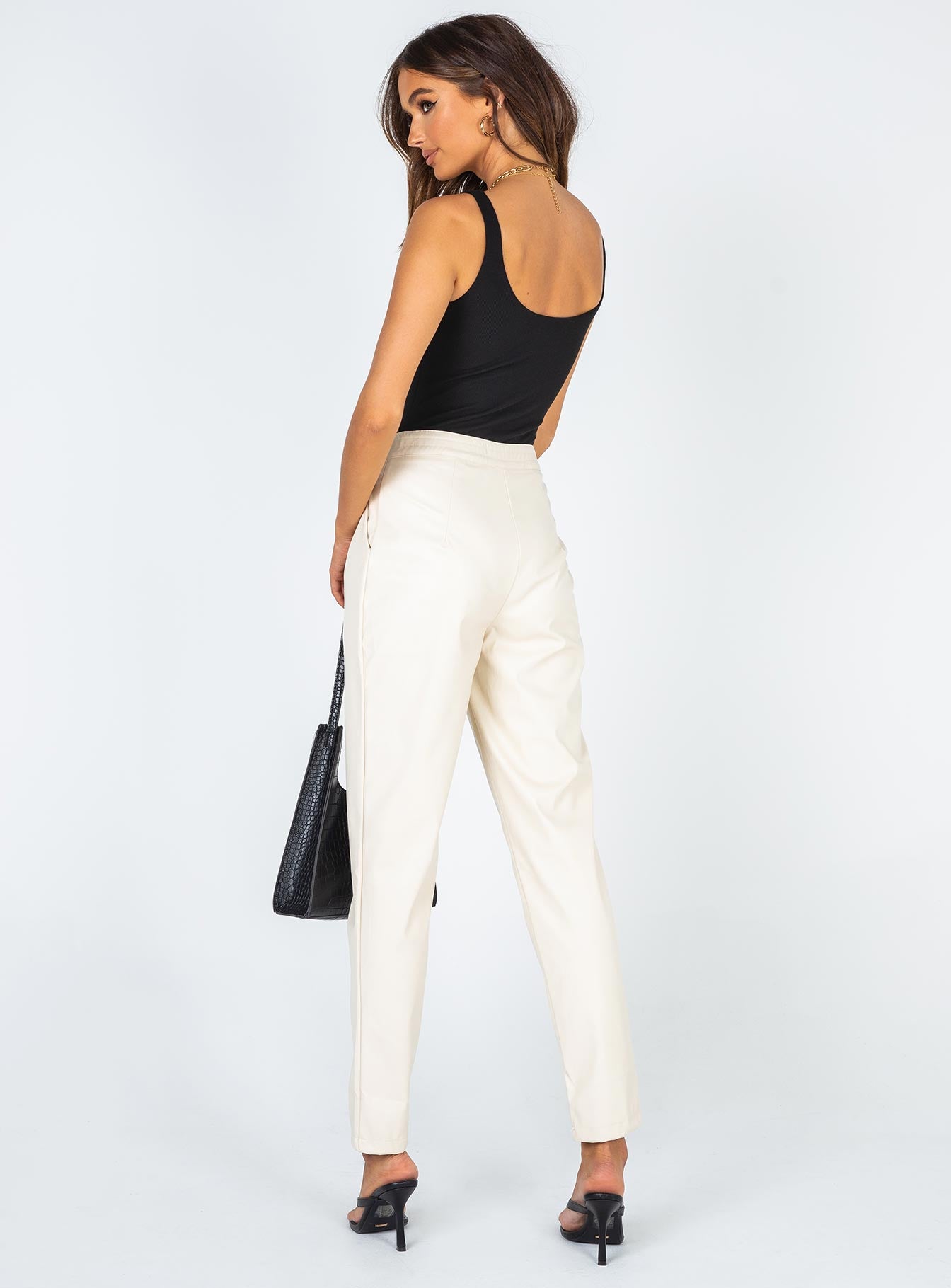 back view of model wearing Princess Polly Love Club Pants 