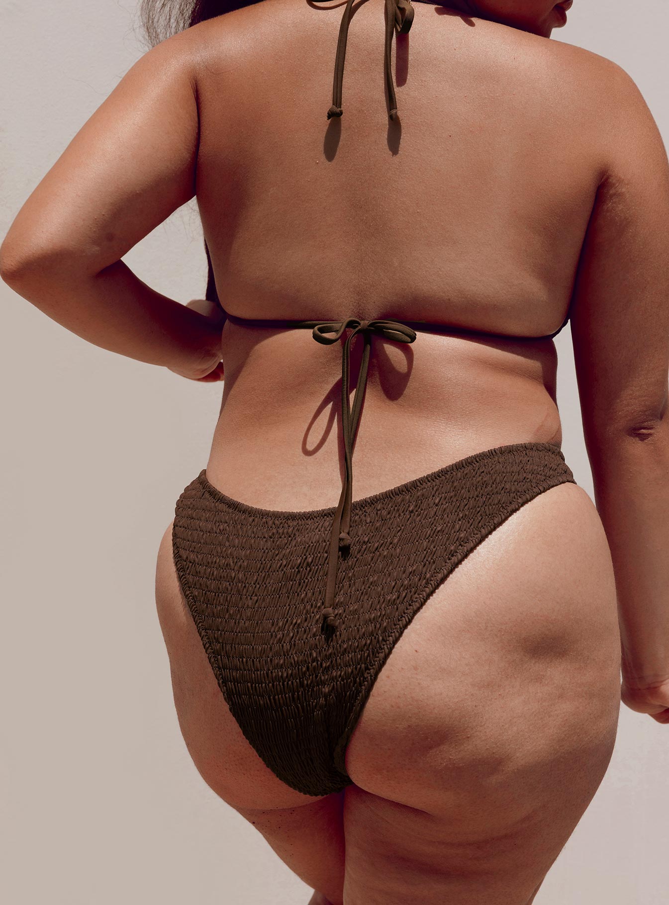 Blanca Bikini Bottoms Brown Curve