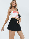 Elle Mini Skirt Black Princess Polly  Mini Skirts 