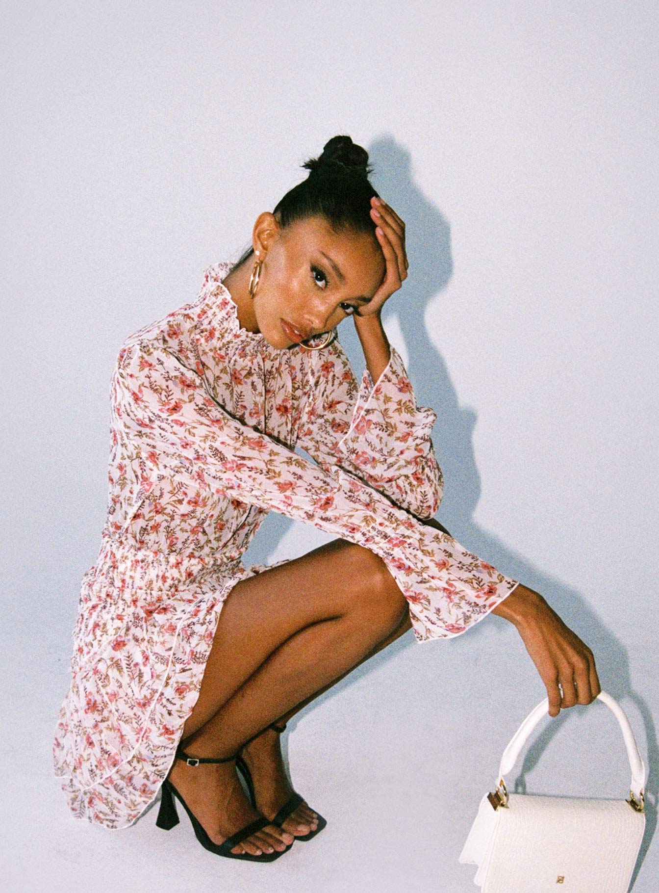 product Princess Polly High Neck  Guetta Mini Dress White