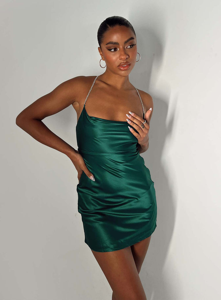 Mazie Mini Dress Green