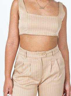 Huxley Set Beige Stripe