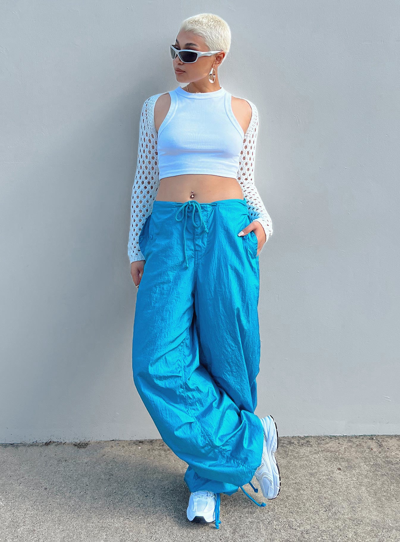 product Princess Polly  Motel Chute Trousers Blue