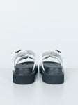 Ma Belle Sandals White