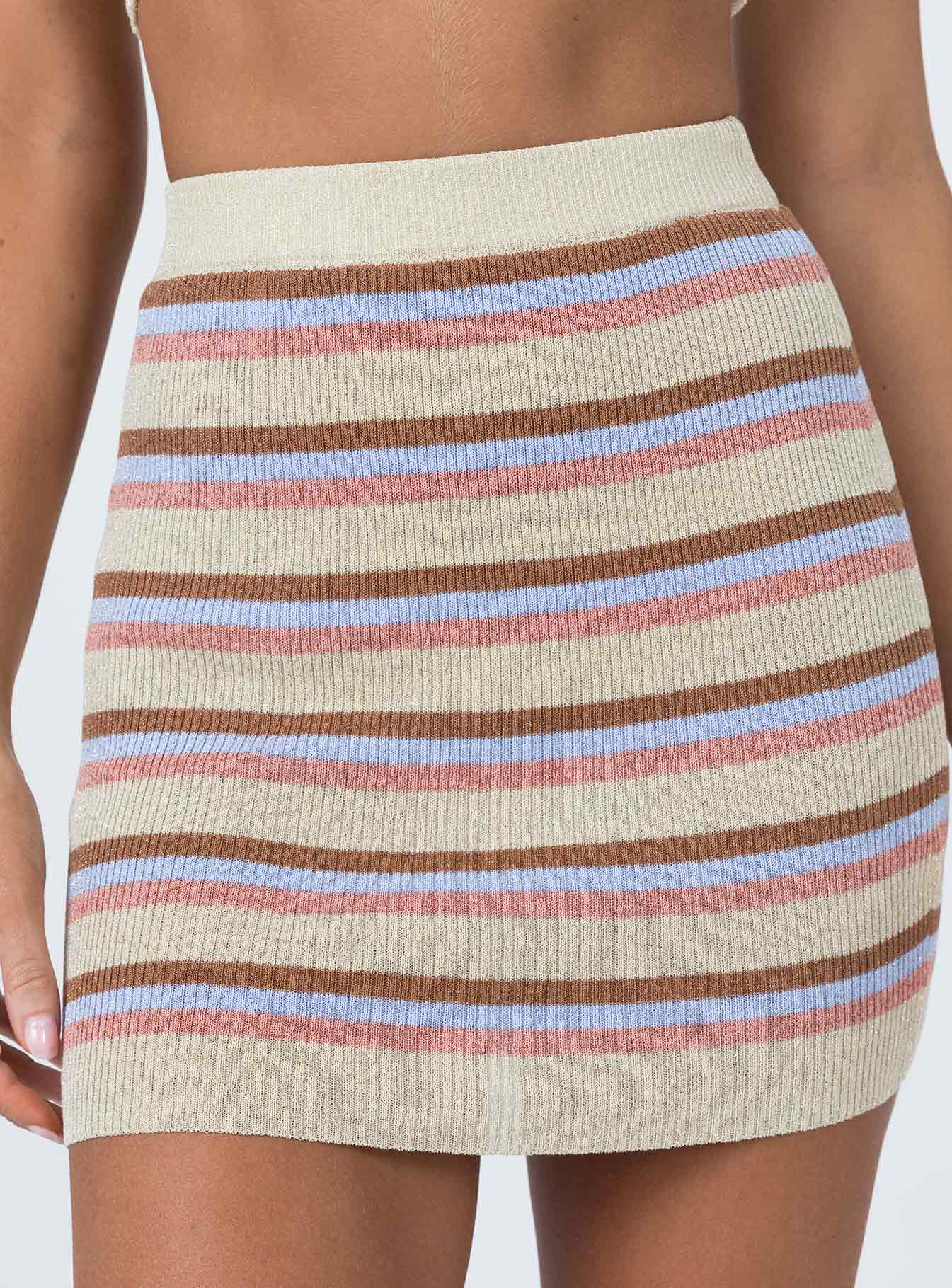 product Princess Polly Kellie Knit Mini Skirt Multi 