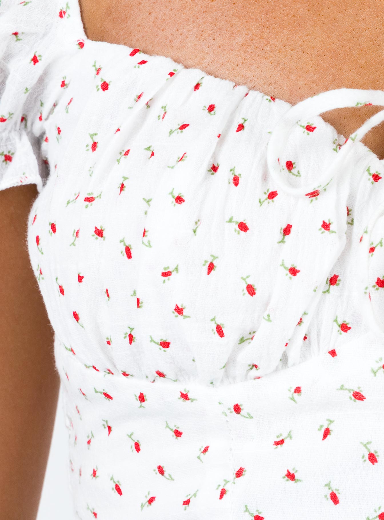 princess polly natalina dress Natalina Mini Dress White / Red