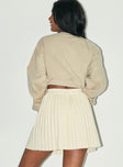 Noelle Mini Skirt Cream