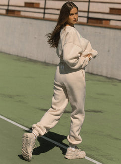 back view of model wearing Princess Polly MVP Sweat Pant 