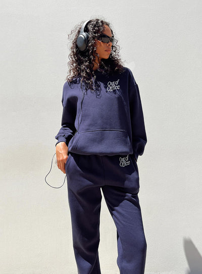 Out Of Office Tracksuit Pants Navy