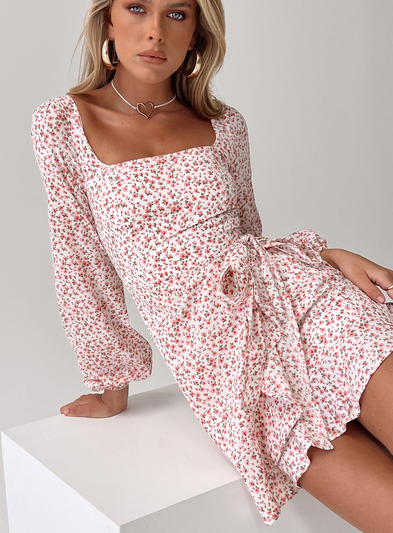 princess polly flower mini dress Landon Mini Dress | Pink Floral | Womens