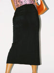 Dreamer Midi Skirt Black