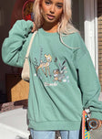 Disney Bambi Sweatshirt Sage Princess Polly  regular 