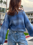 Adina Sweater Blue Princess Polly  Cropped 