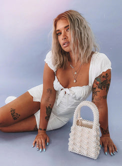 product Princess Polly Scoop Neck  Elouise Mini Dress White