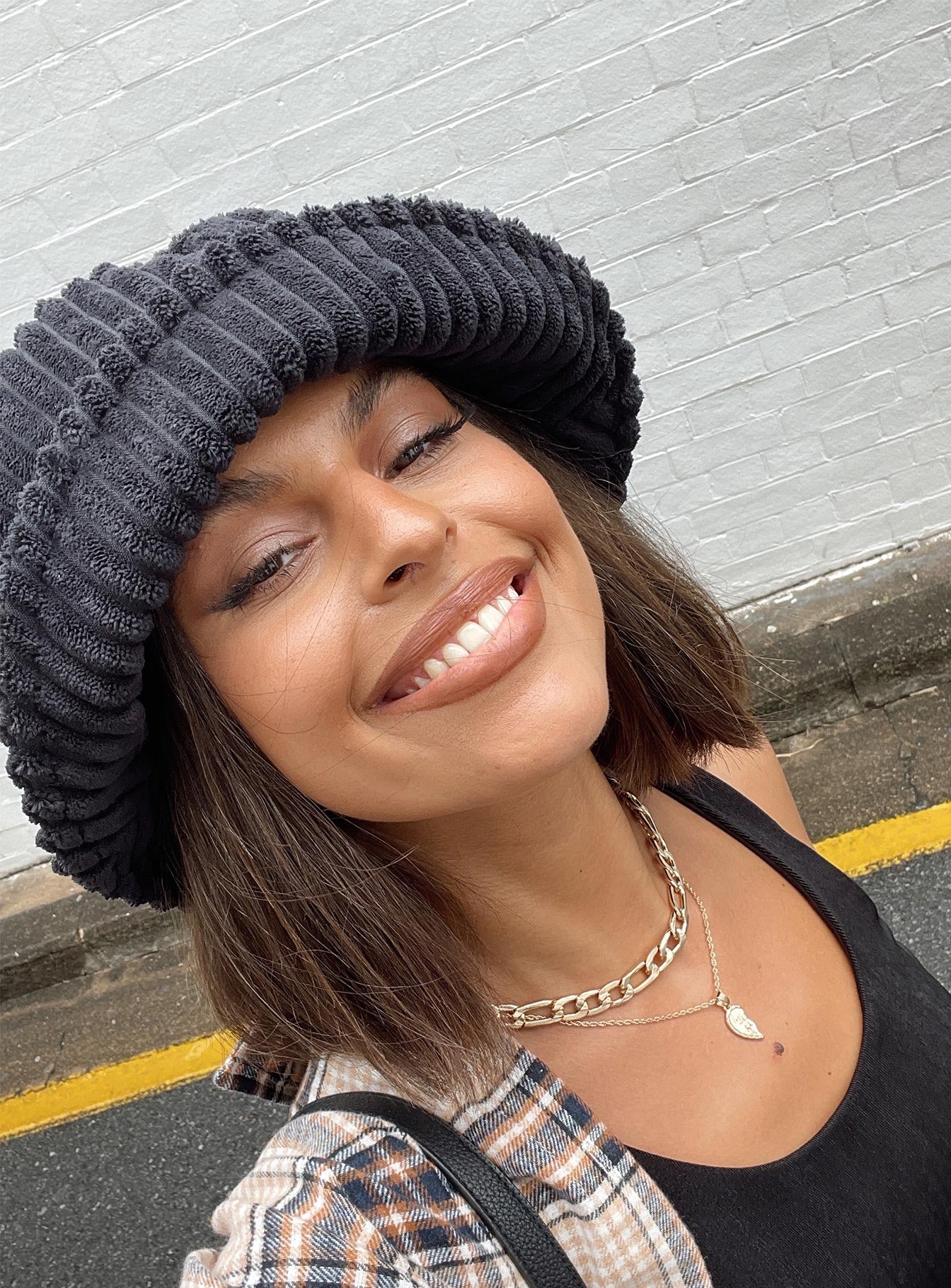 The Vintage Bucket Hat Black