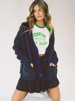 Jerrell Cardigan Navy Princess Polly  long 