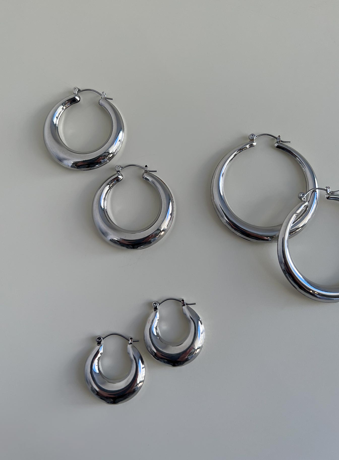 True Paradise Earring Set Silver