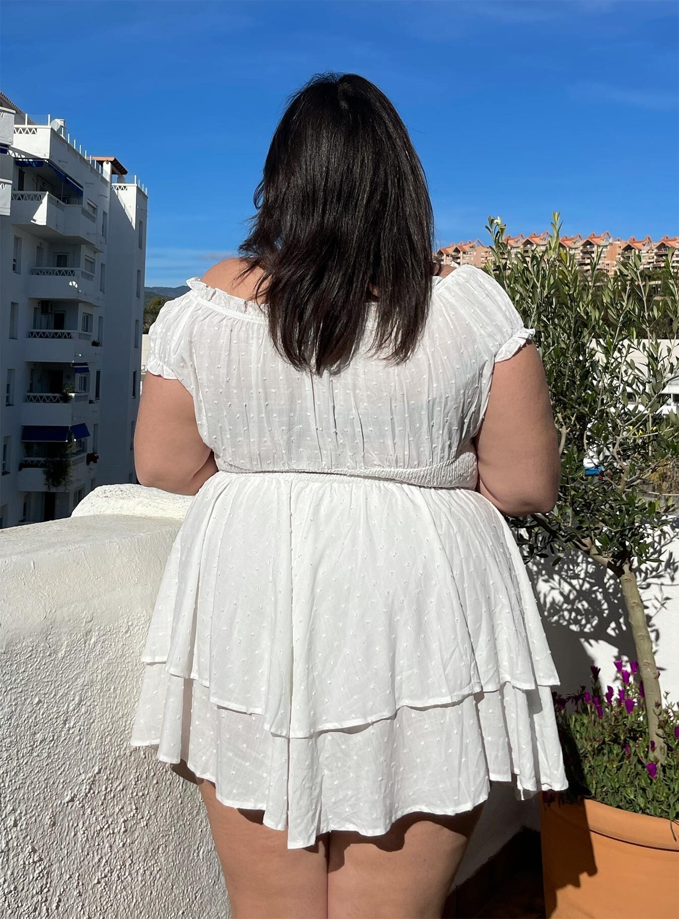 The Love Galore Romper White Curve | Princess Polly
