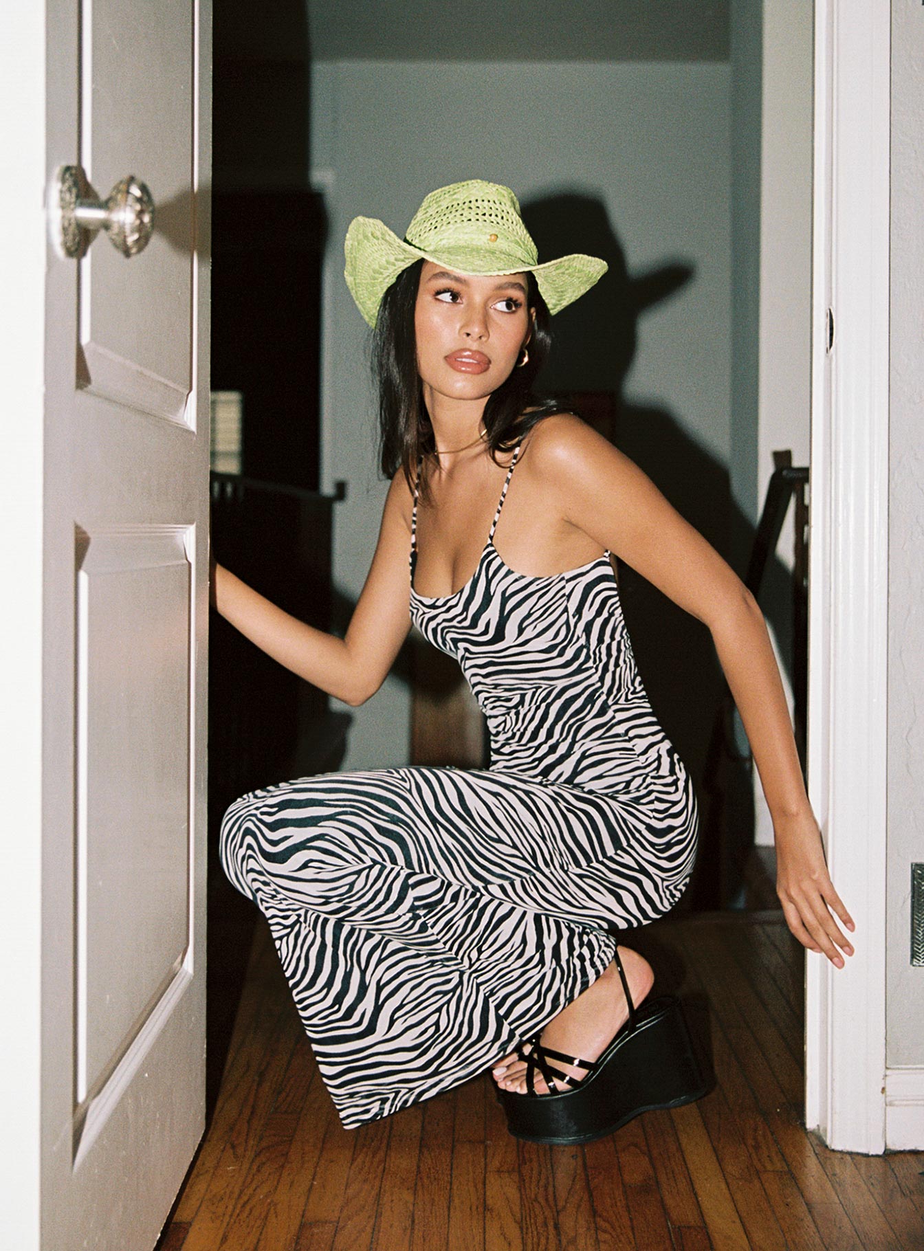 Knox Maxi Dress Zebra | Princess Polly Knox Maxi Dress Zebra | Princess Polly