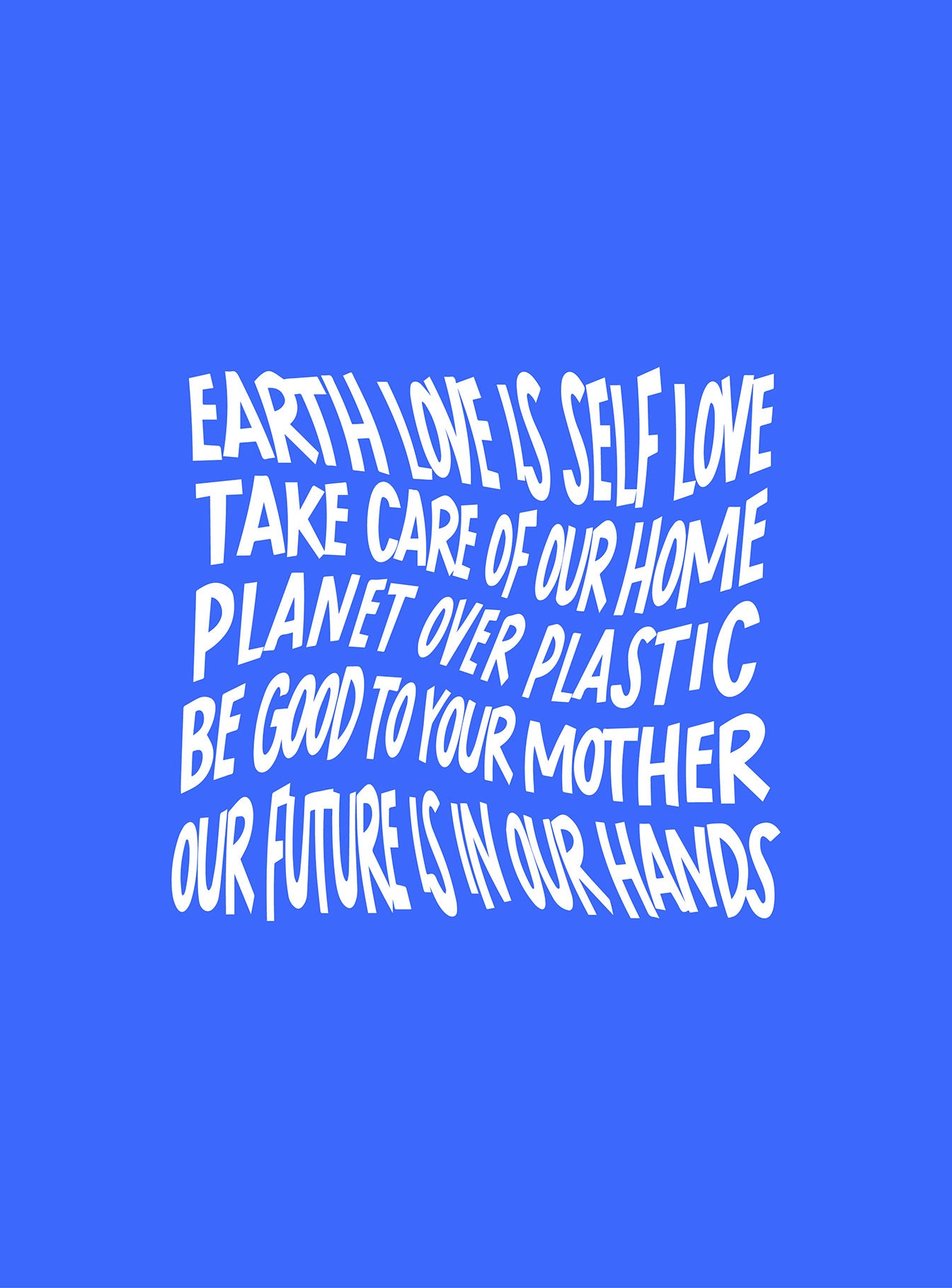 product Princess Polly Be Kind Charity Oversized Tee Blue Curve Short Sleeves Crew Neck 