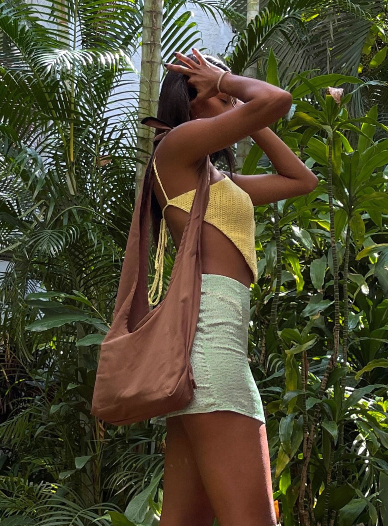 Missing You Tote Brown