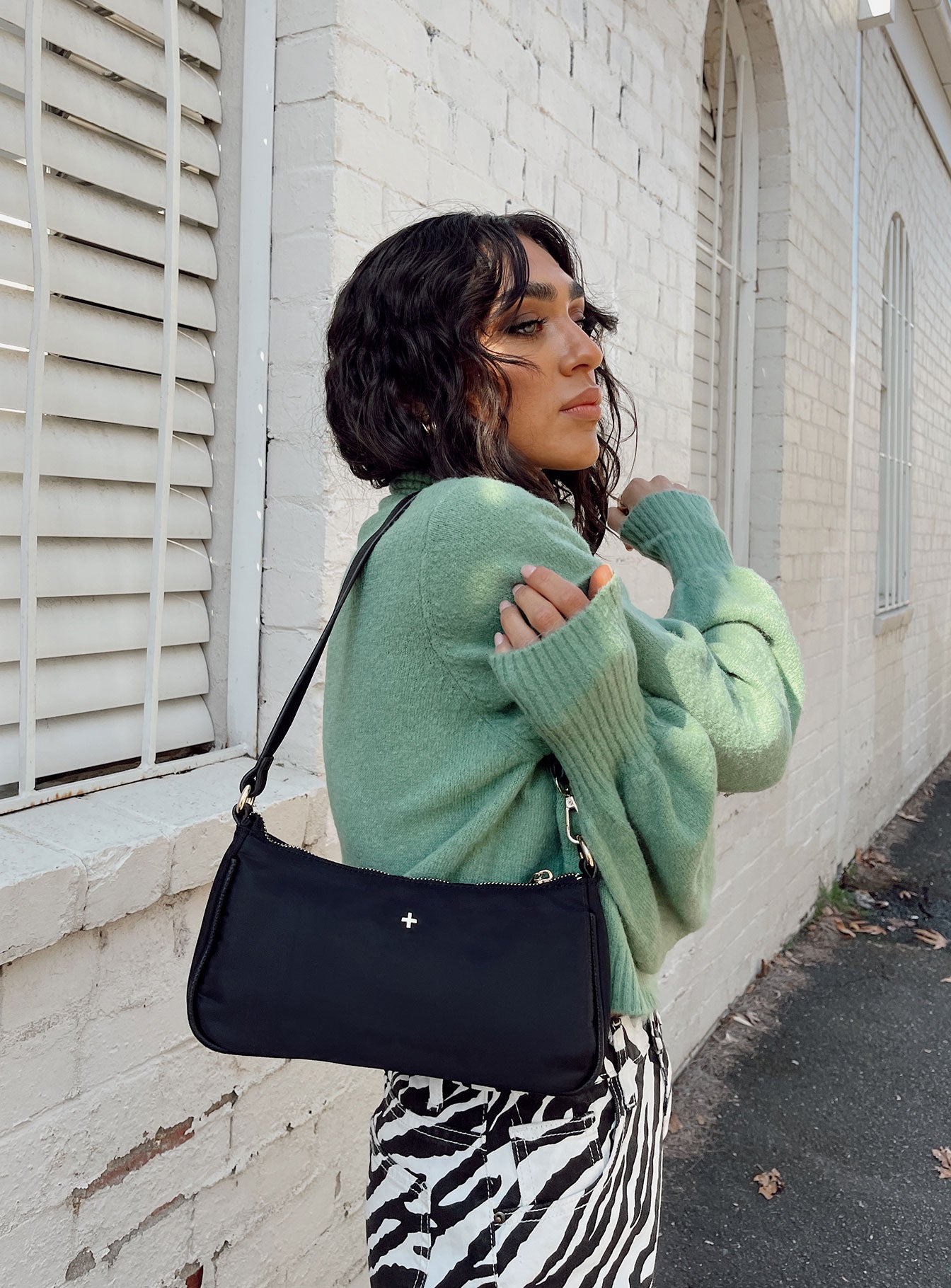 Peta & Jain Piper Bag Black Nylon